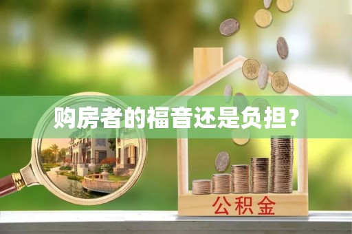 玉里购房者的福音还是负担？