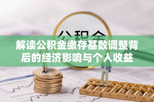 玉里解读公积金缴存基数调整背后的经济影响与个人收益