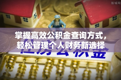 玉里掌握高效公积金查询方式，轻松管理个人财务新选择