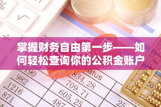 玉里掌握财务自由第一步——如何轻松查询你的公积金账户余额