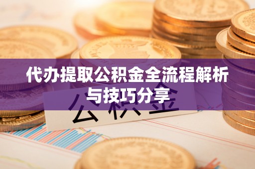 玉里代办提取公积金全流程解析与技巧分享