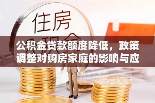玉里公积金贷款额度降低，政策调整对购房家庭的影响与应对策略