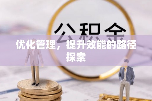 玉里优化管理，提升效能的路径探索