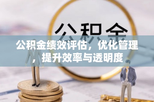 玉里公积金绩效评估，优化管理，提升效率与透明度