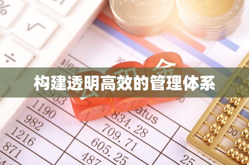 玉里构建透明高效的管理体系