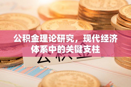 玉里公积金理论研究，现代经济体系中的关键支柱