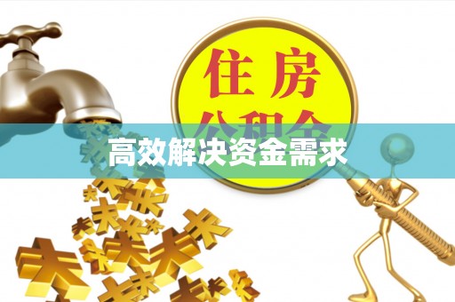 玉里高效解决资金需求
