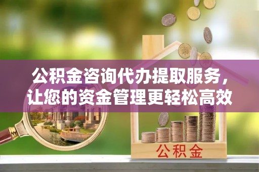 玉里公积金咨询代办提取服务，让您的资金管理更轻松高效