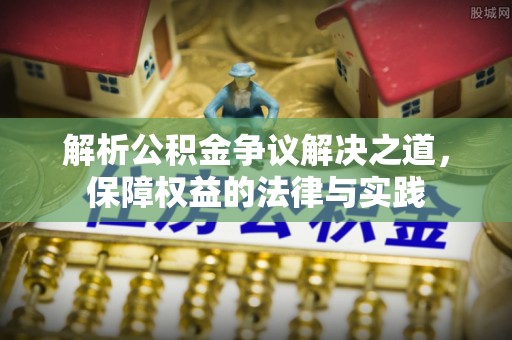 玉里解析公积金争议解决之道，保障权益的法律与实践