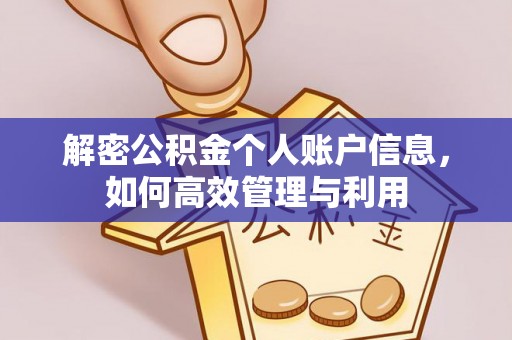 玉里解密公积金个人账户信息，如何高效管理与利用
