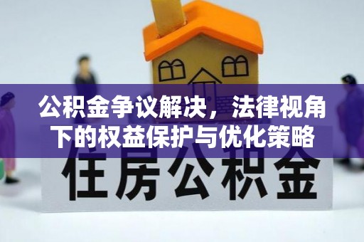 玉里公积金争议解决，法律视角下的权益保护与优化策略