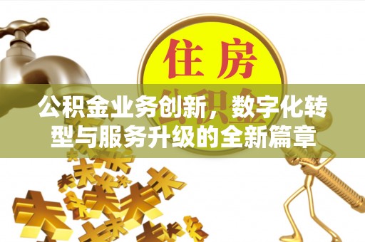 玉里公积金业务创新，数字化转型与服务升级的全新篇章