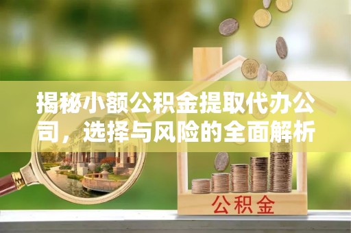 玉里揭秘小额公积金提取代办公司，选择与风险的全面解析