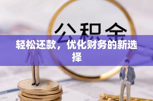 玉里轻松还款，优化财务的新选择