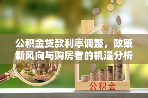 玉里公积金贷款利率调整，政策新风向与购房者的机遇分析