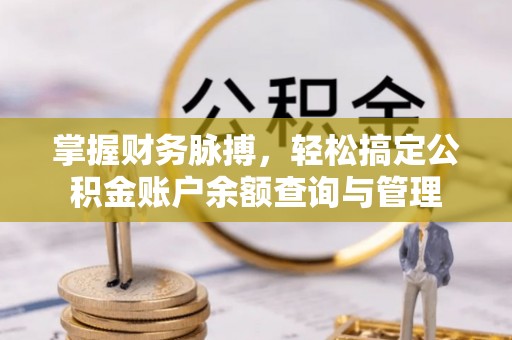 玉里掌握财务脉搏，轻松搞定公积金账户余额查询与管理
