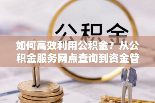 玉里如何高效利用公积金？从公积金服务网点查询到资金管理全攻略