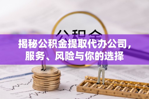 玉里揭秘公积金提取代办公司，服务、风险与你的选择