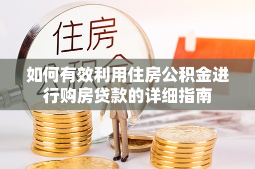 玉里如何有效利用住房公积金进行购房贷款的详细指南